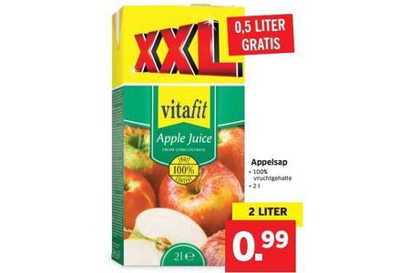 vitafit appelsap xxl