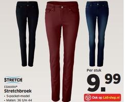 stretchbroek esmara