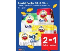 amstel radler 30 of 33 cl