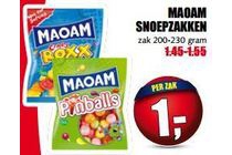 maoam snoepzakken
