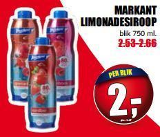 markant limonadesiroop