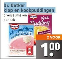 dr oetker klop en kookpuddingen