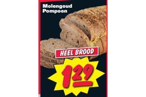molengoud pompoen brood