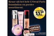 hele assortiment l oreal paris foundation en poeder