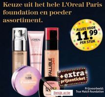 hele assortiment l oreal paris foundation en poeder