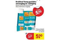 kruidvat young gezichtsverzorging en reiniging