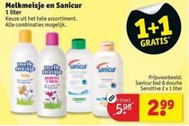 melkmeisje en sanicur