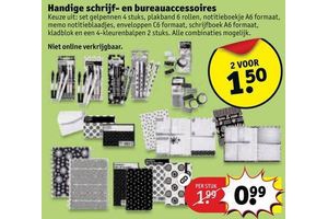 handige schrijf en bureauaccessoires