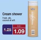 cream shower