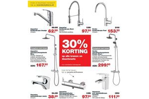alle kranen en douchesets