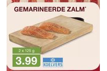 gemarineerde zalm