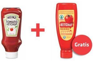 heinz ketchup plus gratis spar ketchup