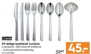 39 delige bestekset luciana