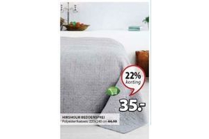 hirshholm beddensprei