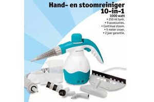 hand en stoomreiniger 10 in1