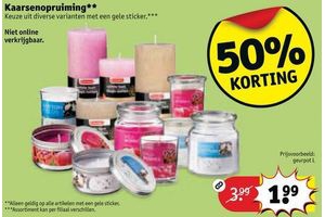 kaarsenopruiming