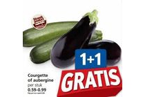 courgette of aubergine