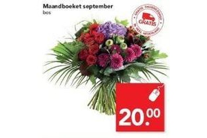 maandboeket september