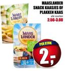 maaslander snack kaasjes of plakken kaas