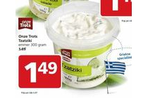 onze trots tzatziki