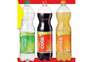 plus cola sinas cassis of lemon en lime