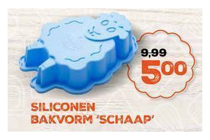 ornament Presentator ontslaan Siliconen bakvorm 'Schaap' nu voor €5,00 - Beste.nl