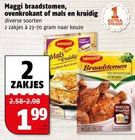 maggi braadstomen ovenkrokant of mals en kruidig