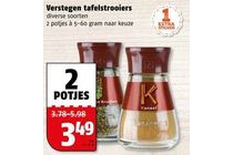 verstegen tafelstrooiers