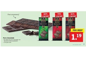 pure chocolade