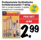 professionele synthetische schilderskwasten 7 delig