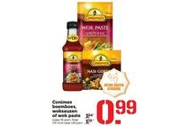 conimex boemboes woksauzen of wok paste