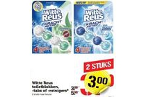 witte reus toiletblokken tabs of reinigers