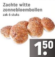 zachte witte zonnebloembollen