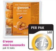 g woon mini kaassnacks