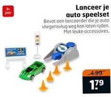 lanceer je auto speelset