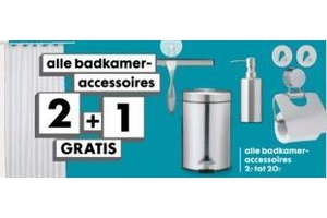 alle badkameraccessoires