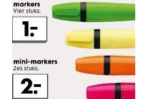 markers