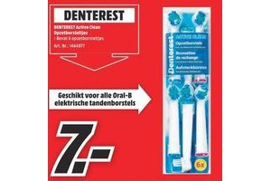 denterest active clean opzetborsteltjes