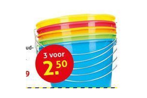 huishoudemmer 10 liter