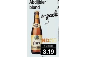 abdijbier blond