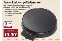 pannenkoek en poffertjesmaker