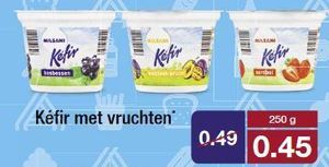 kefir met vruchten