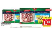 gerookte spekreepjes