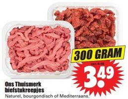 ons thuismerk biefstukreepjes