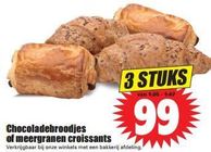chocoladebroodjes of meergranen croissants