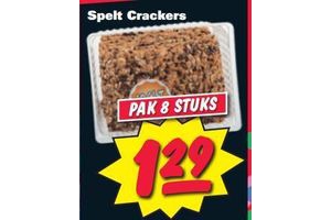 spelt crackers