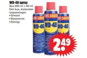 wd 40 spray