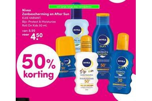 nivea zonbescherming en after sun