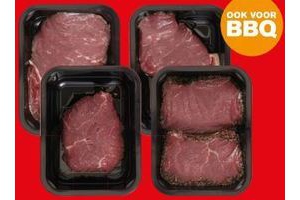 haasbiefstuk entrecote rib eye of pepersteak