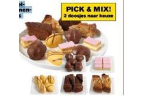 appel of karamelchocopuntjes bananenof chocoladesoesjes of minitompoucen